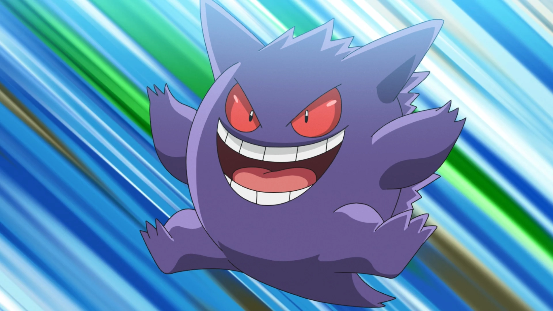 pokemon anime screenshot gengar