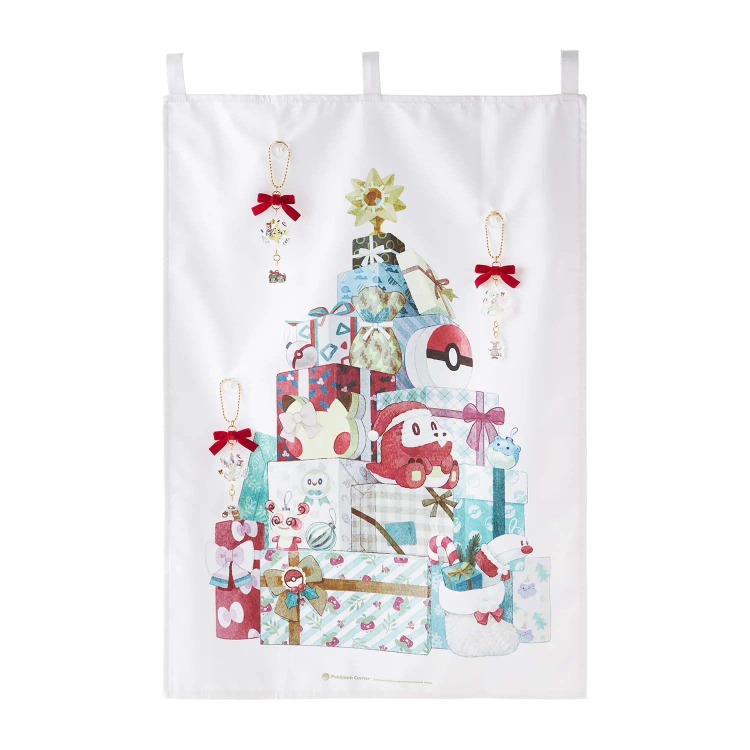 The Pokémon Center's new Christmas merch collection includes an