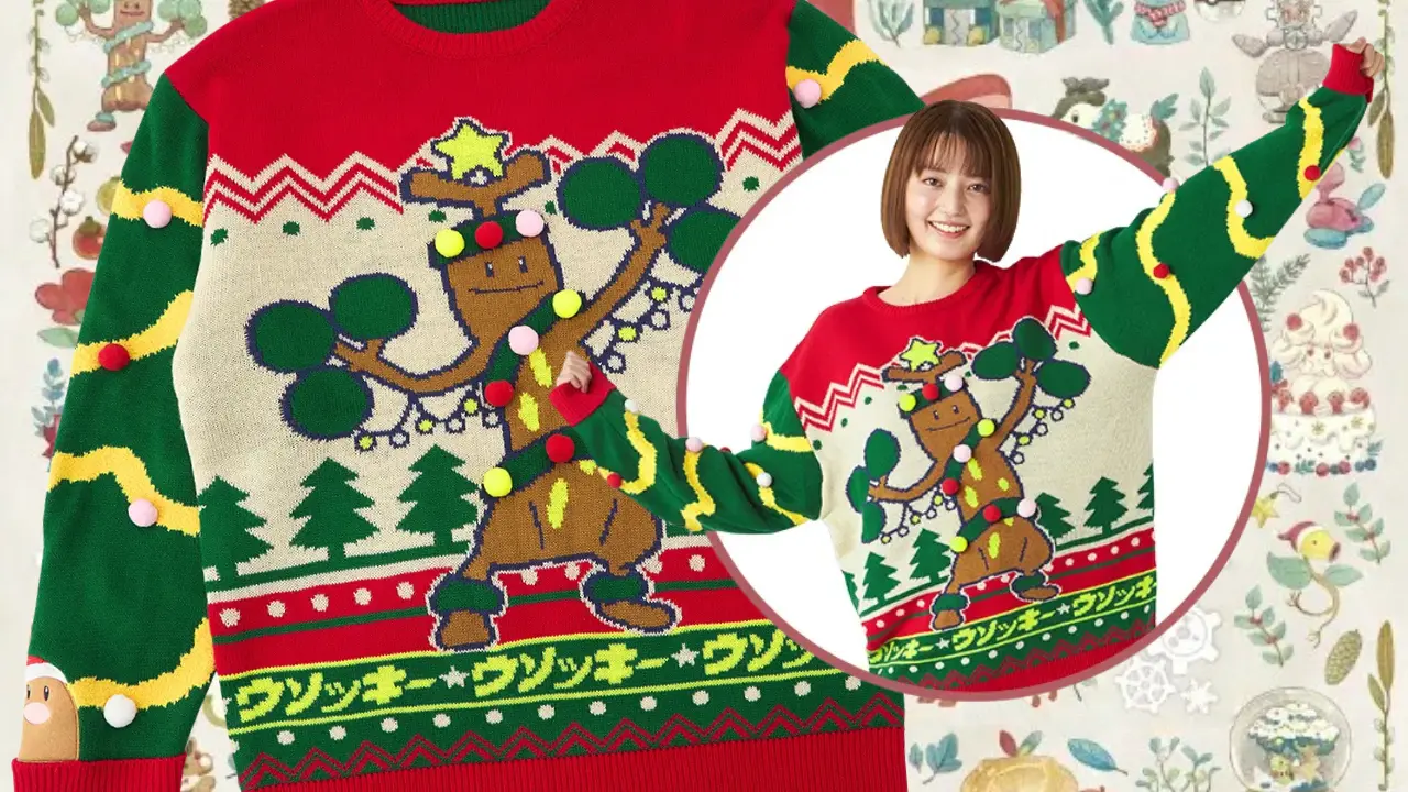 The Pokémon Center's new Christmas merch collection includes an