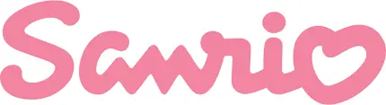 sanrio logo pink