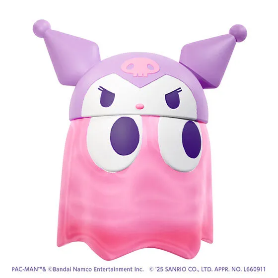 Sanrio x Pac-Man mini figures return with new translucent 'clear