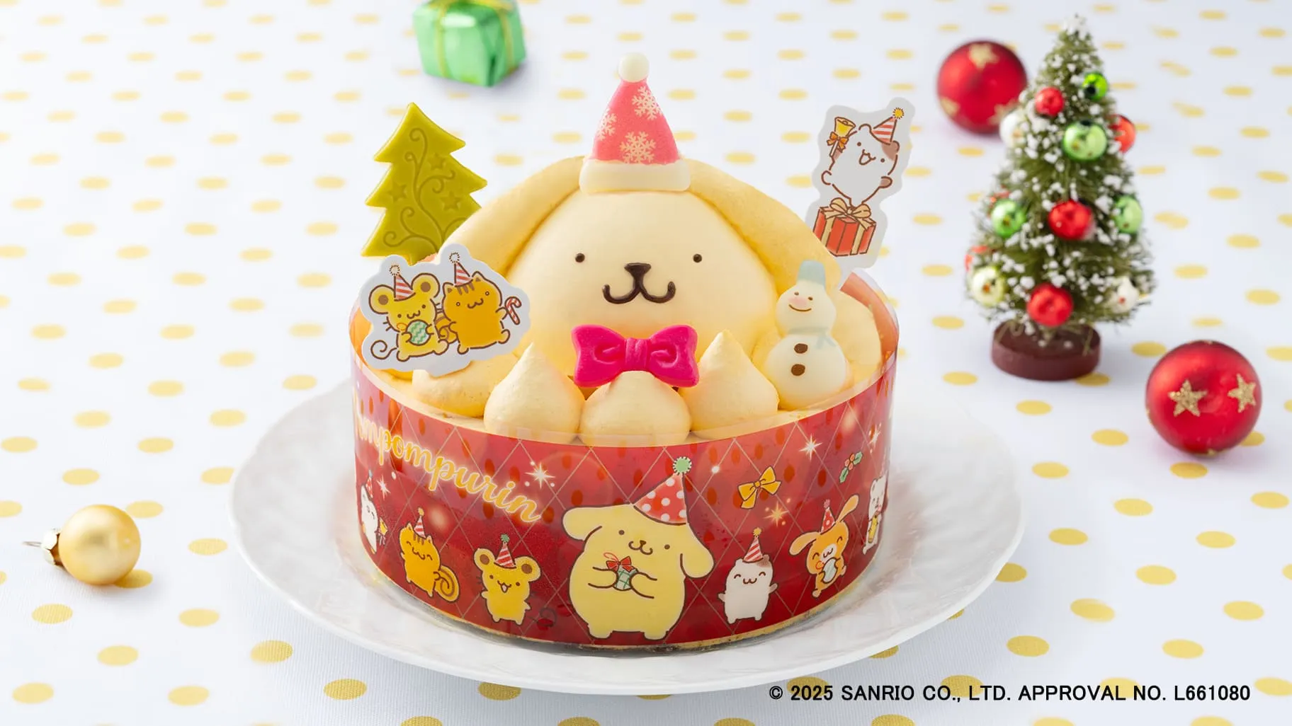 sanrio xmas 2025 cakes 1