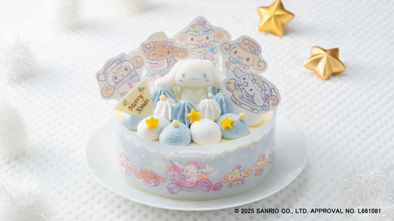 sanrio xmas 2025 cakes 2