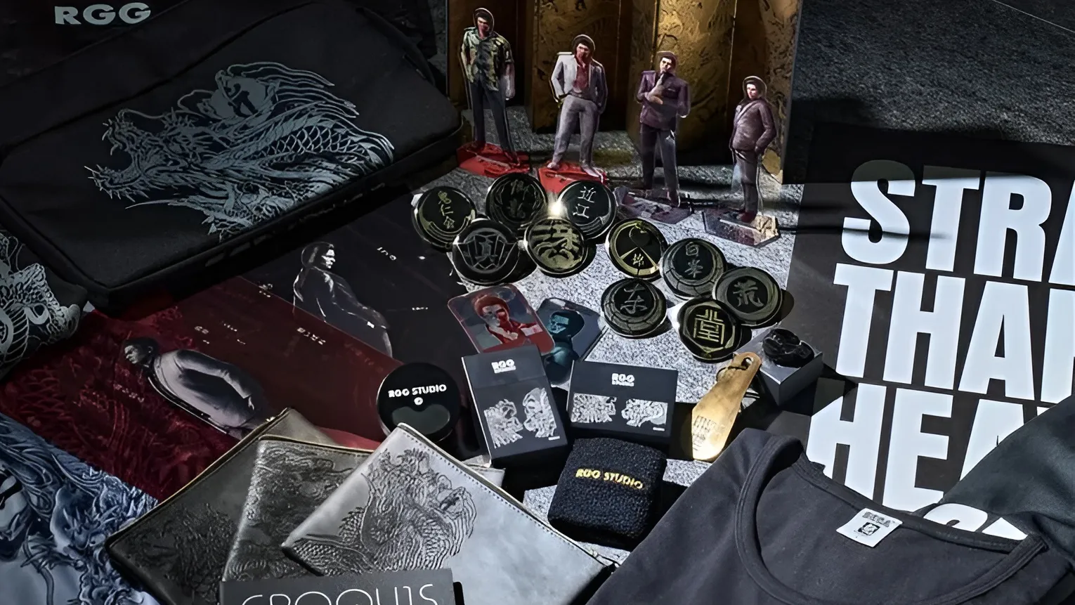 sega yakuza rgg huge merch range 0