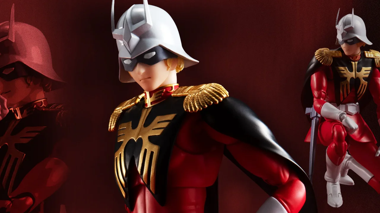 未開封 MOBILE SUIT GUNDAM CHAR AZNABLE New action figure of Mobile Suit Gundam's Char Aznable set to be
