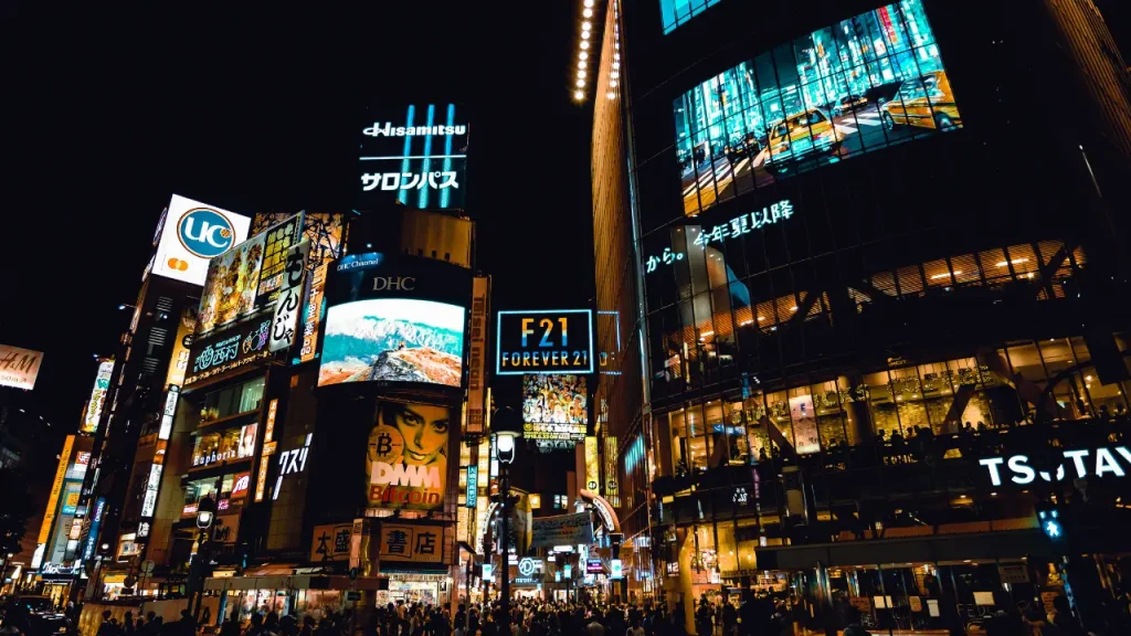 shibuya nighttime 1