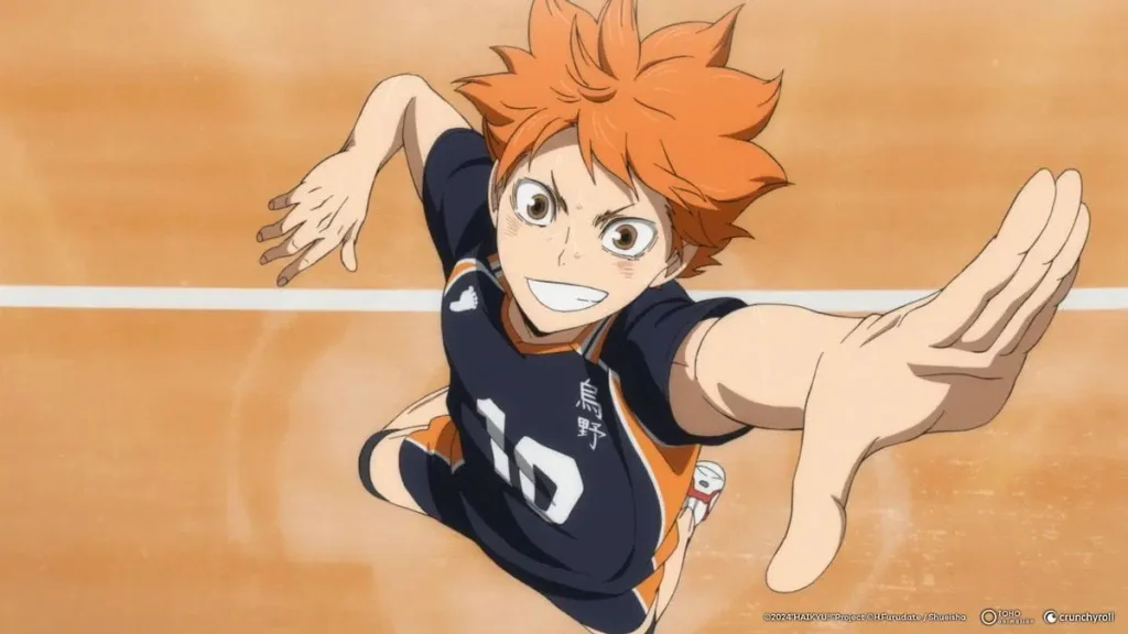 shoyo hinata haikyuu key art