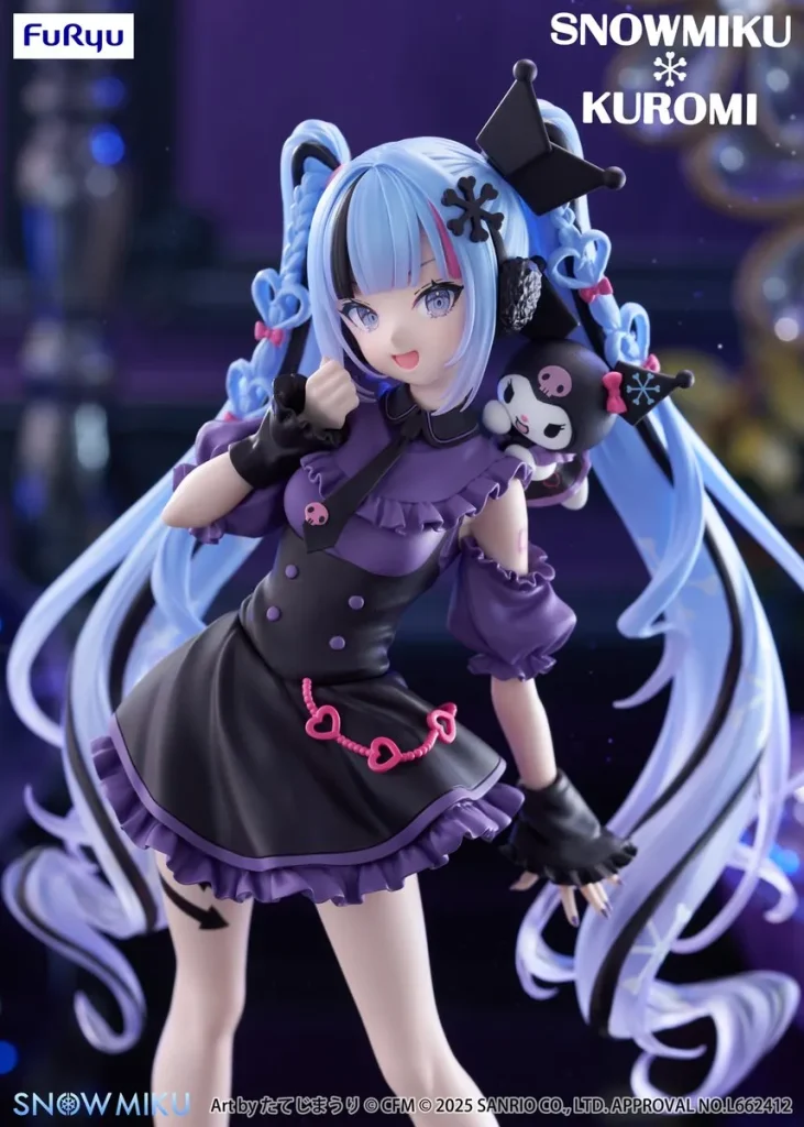 snow miku kuromi triotryit furyu 3
