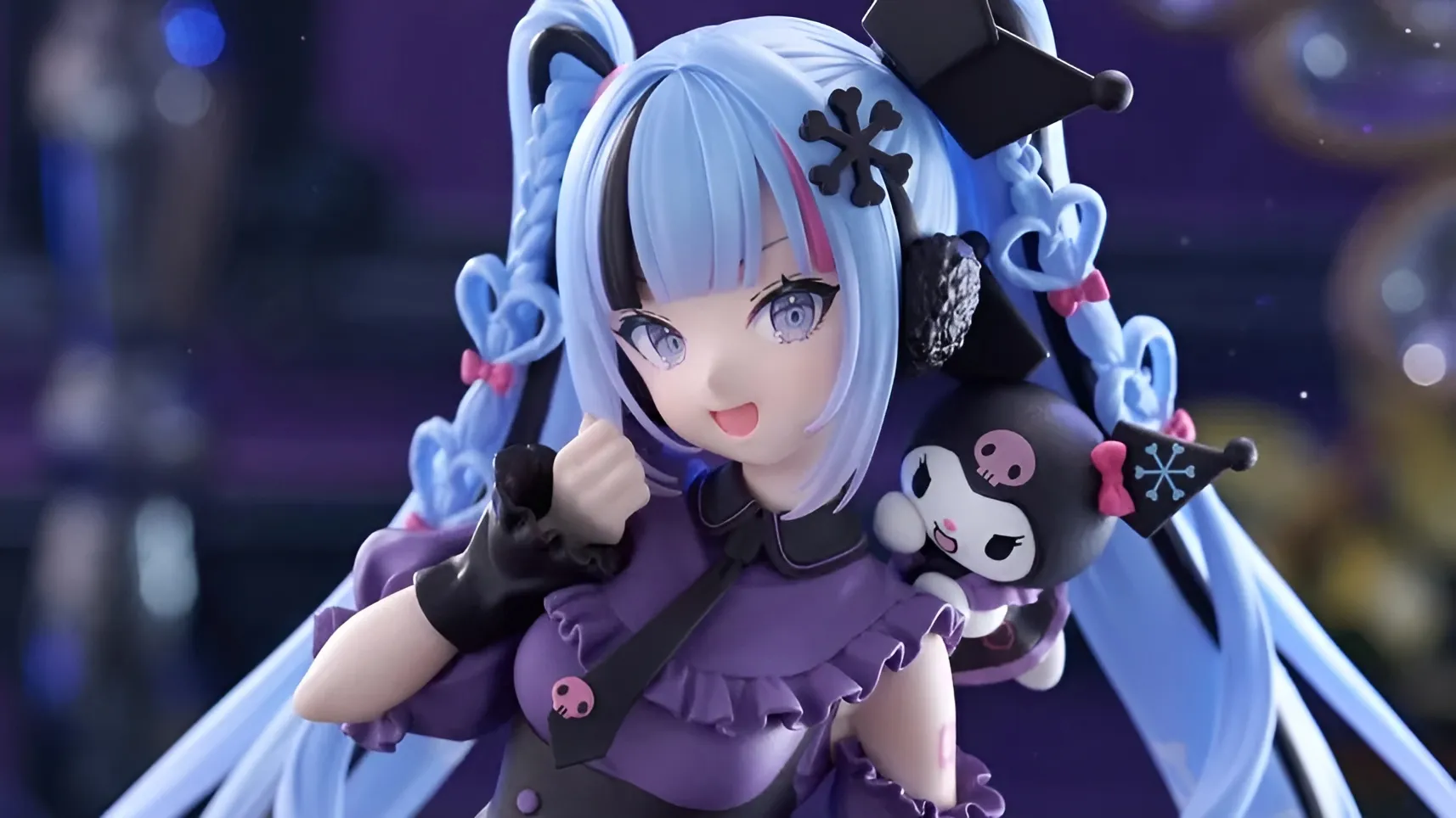 snow miku kuromi triotryit furyu 4