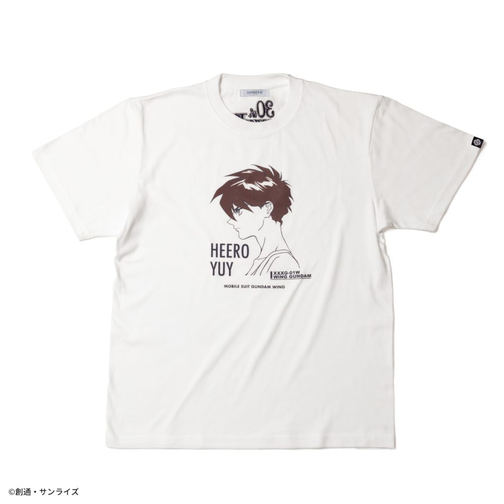 strict g gundam wing 30th character t shirts 5