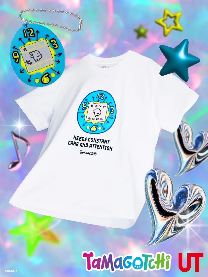UNIQLO reveals new Tamagotchi T-shirt collection for
