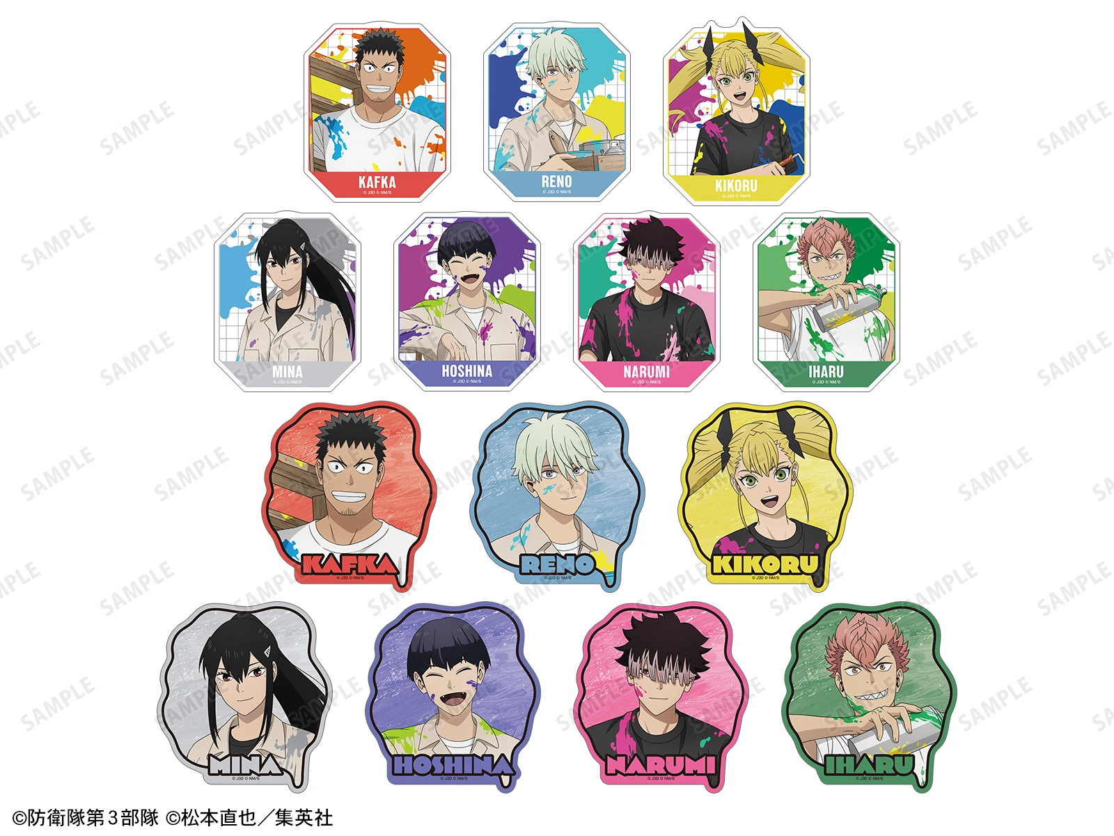 Kaiju No. 8 Paint POP UP SHOP 12