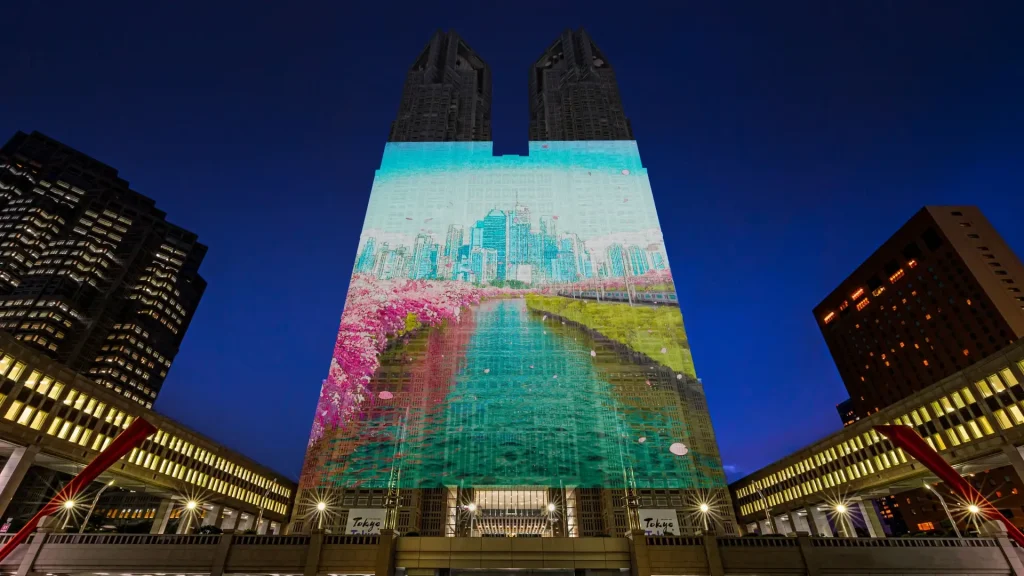 Edo Outer Moat, City of Water illumination 3