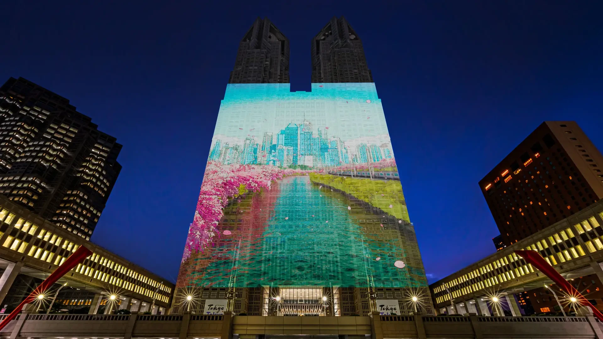 Edo Outer Moat, City of Water illumination 3