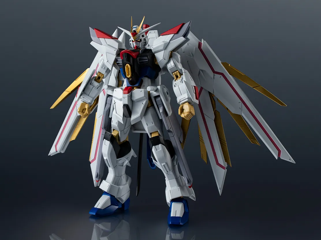 Gundam SEED's Mighty Strike Freedom Gundam joins the GUNDAM UNIVERSE line gundam universe 7