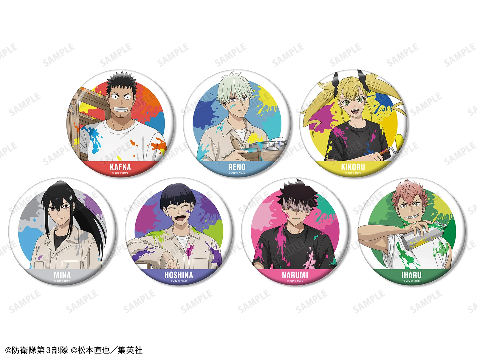 Kaiju No. 8 Paint POP UP SHOP 15