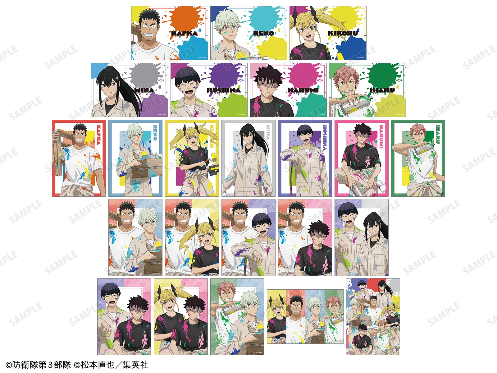 Kaiju No. 8 Paint POP UP SHOP 9