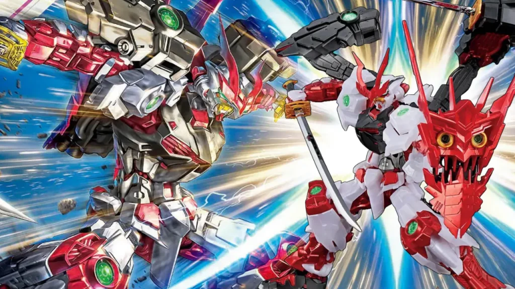 MG 1100 Gundam Base Limited Sengoku Astray Gundam [Metallic] GUNPLA 5