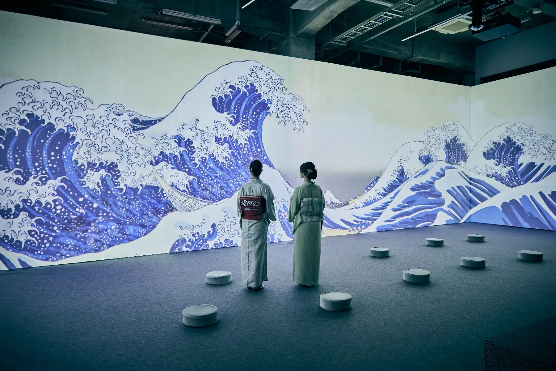 Moving Ukiyo e Exhibition 1