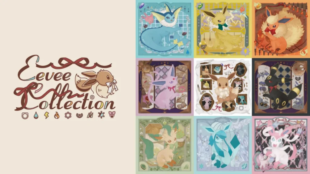 Pokémon Center launches new and exclusive Eeveelutions merch