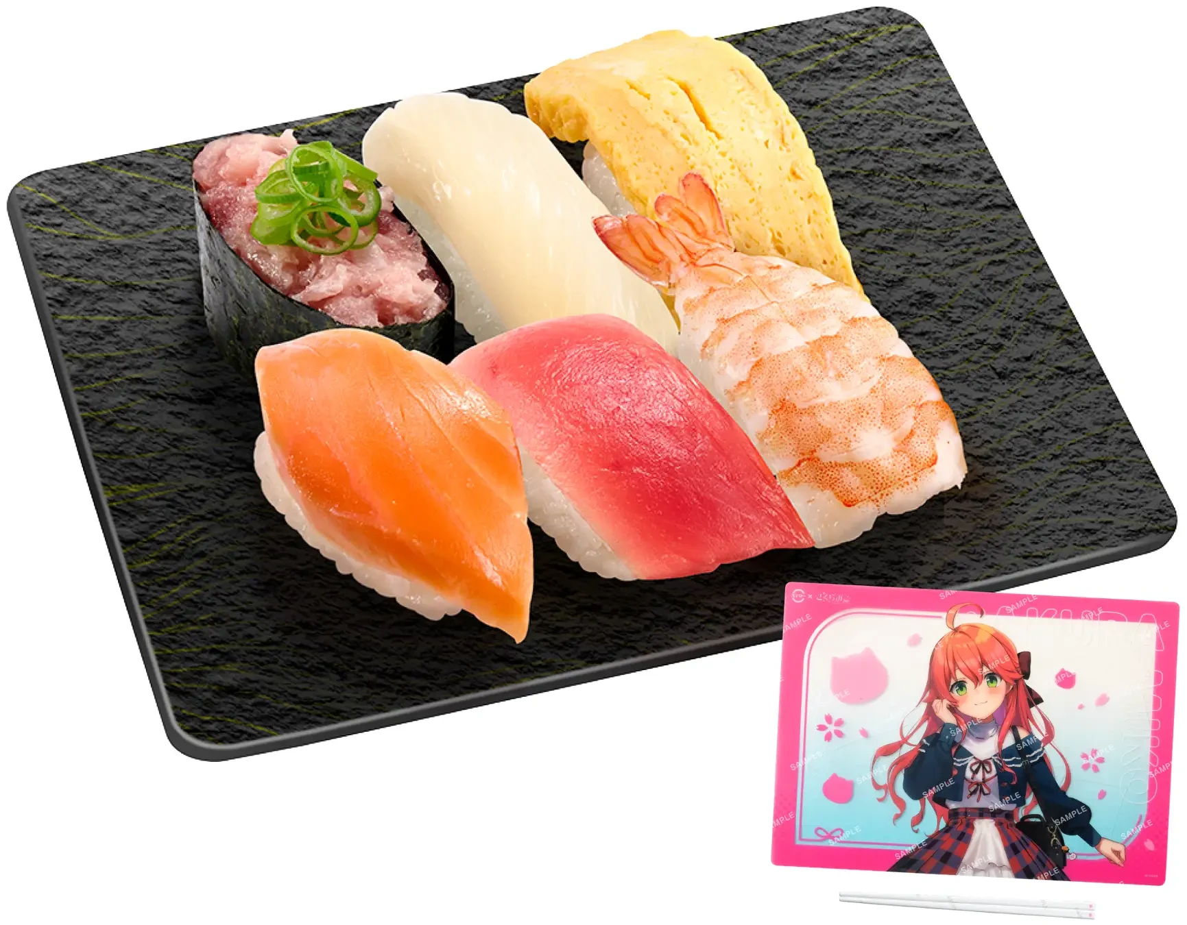 Sakura Miko Sushiro collab 11