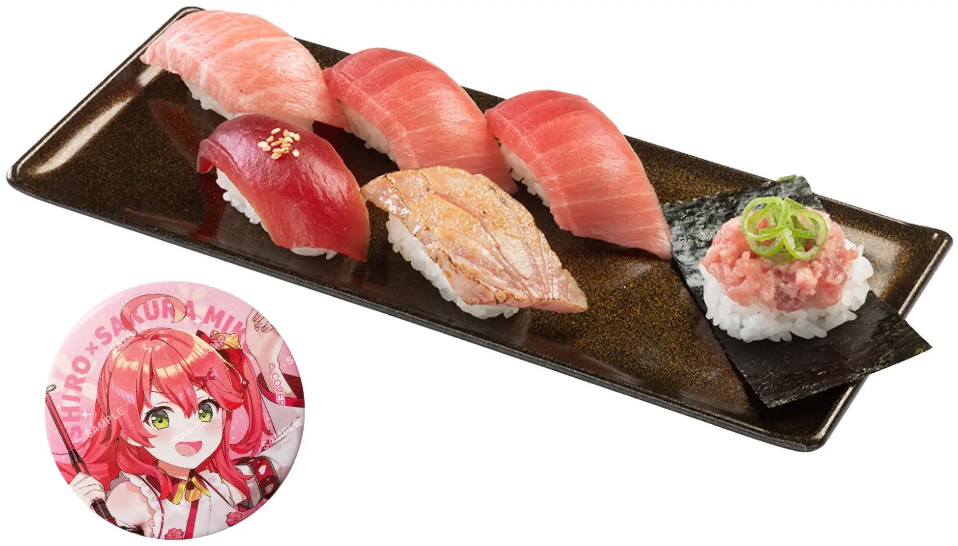 Sakura Miko Sushiro collab 8