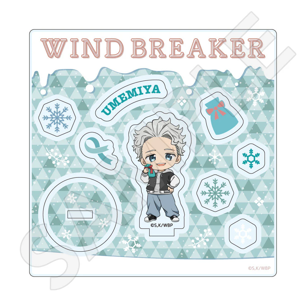 New Christmas themed Wind Breaker Pop-Up Shop and Taiyaki