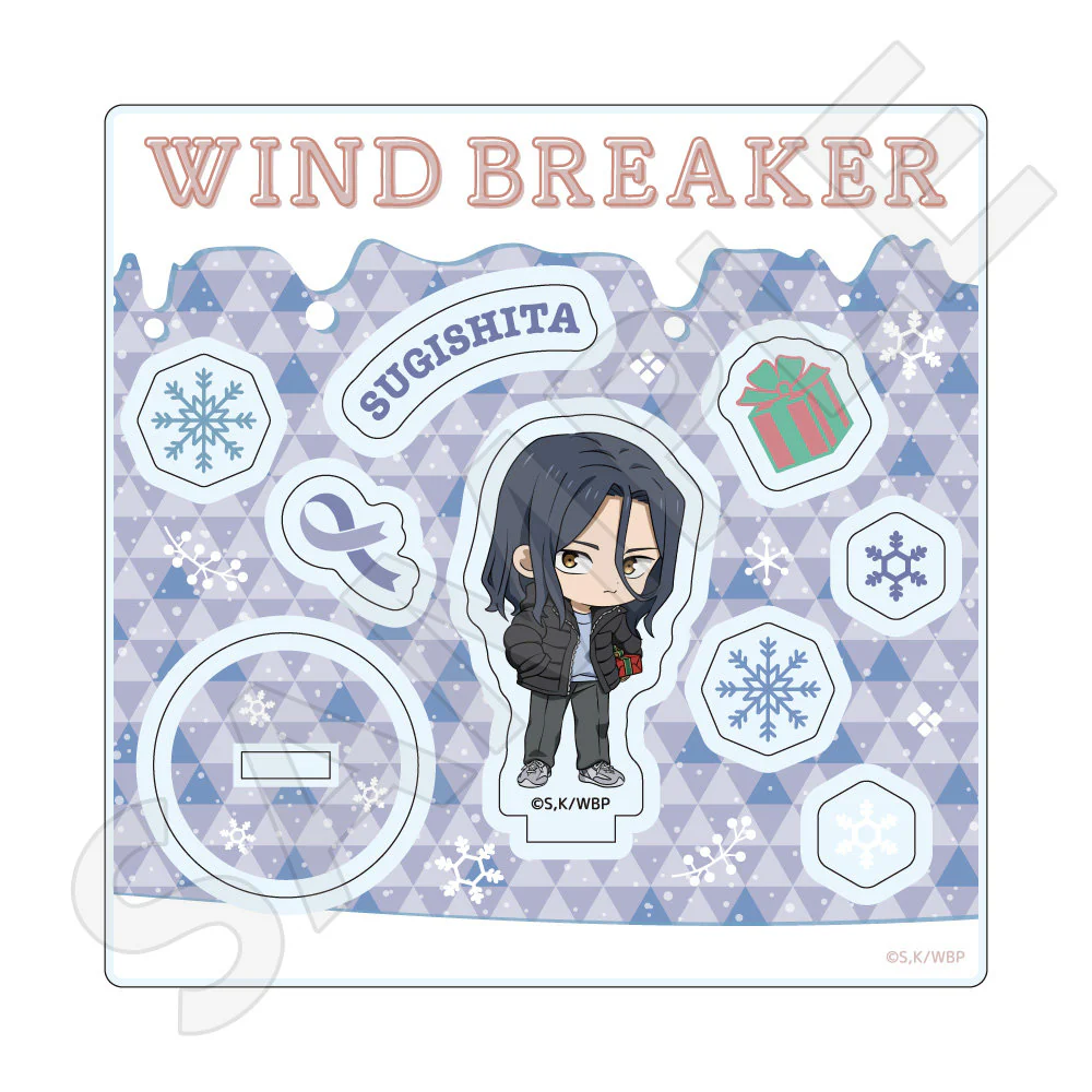 New Christmas themed Wind Breaker Pop-Up Shop and Taiyaki