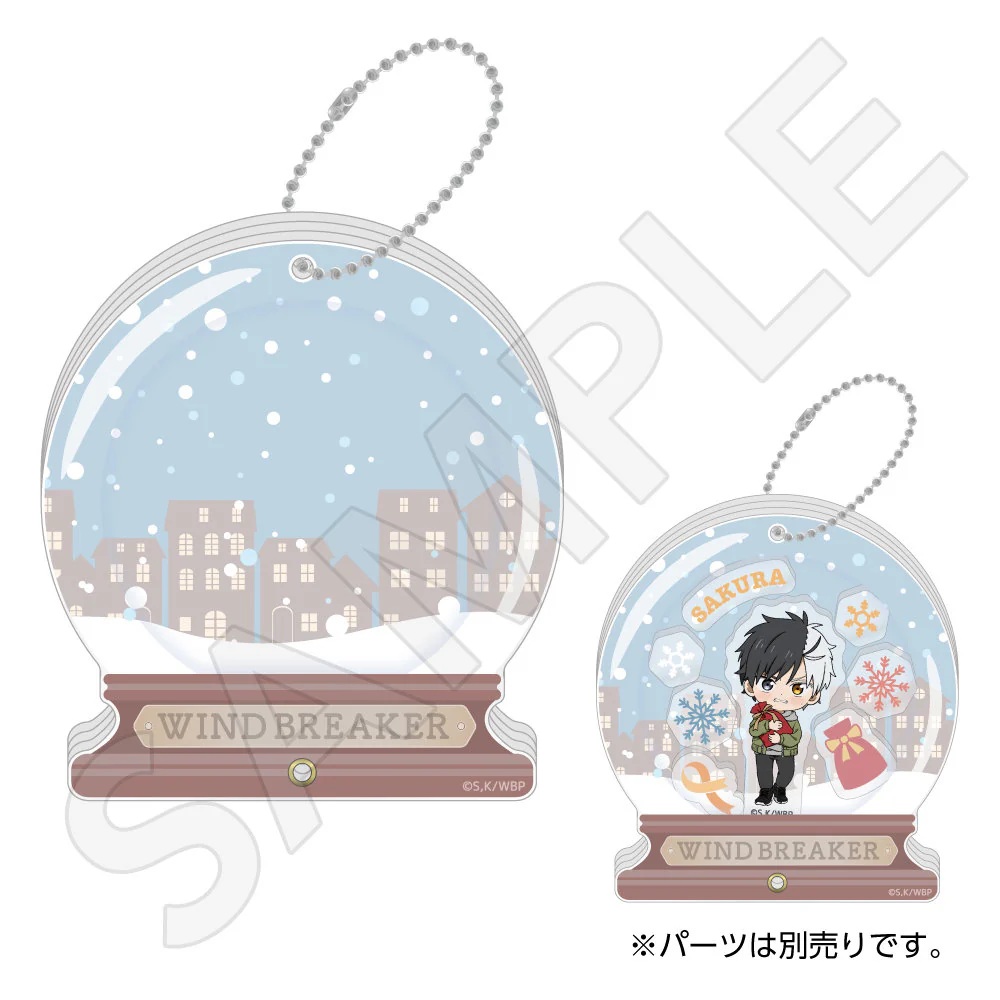 New Christmas themed Wind Breaker Pop-Up Shop and Taiyaki