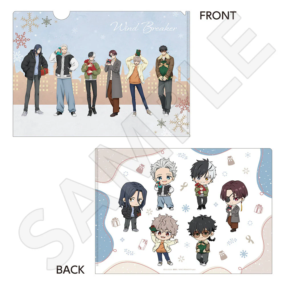 New Christmas themed Wind Breaker Pop-Up Shop and Taiyaki