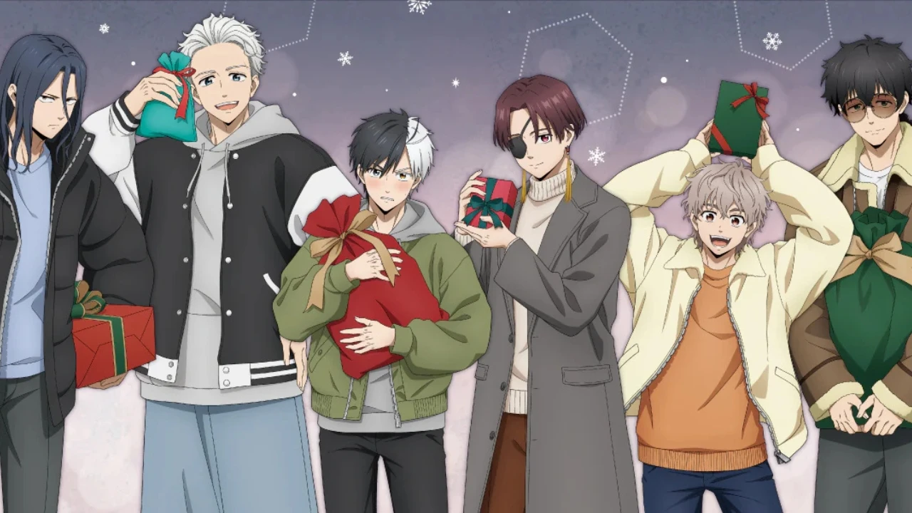 New Christmas themed Wind Breaker Pop-Up Shop and Taiyaki