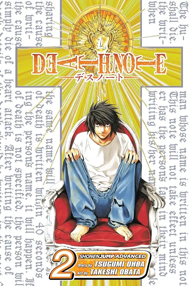 death note vol 2 cover