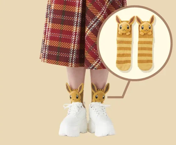 eeveelution socks pokemon center 12