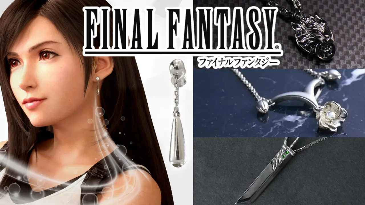 Square Enix re-releases iconic Final Fantasy jewelry based on