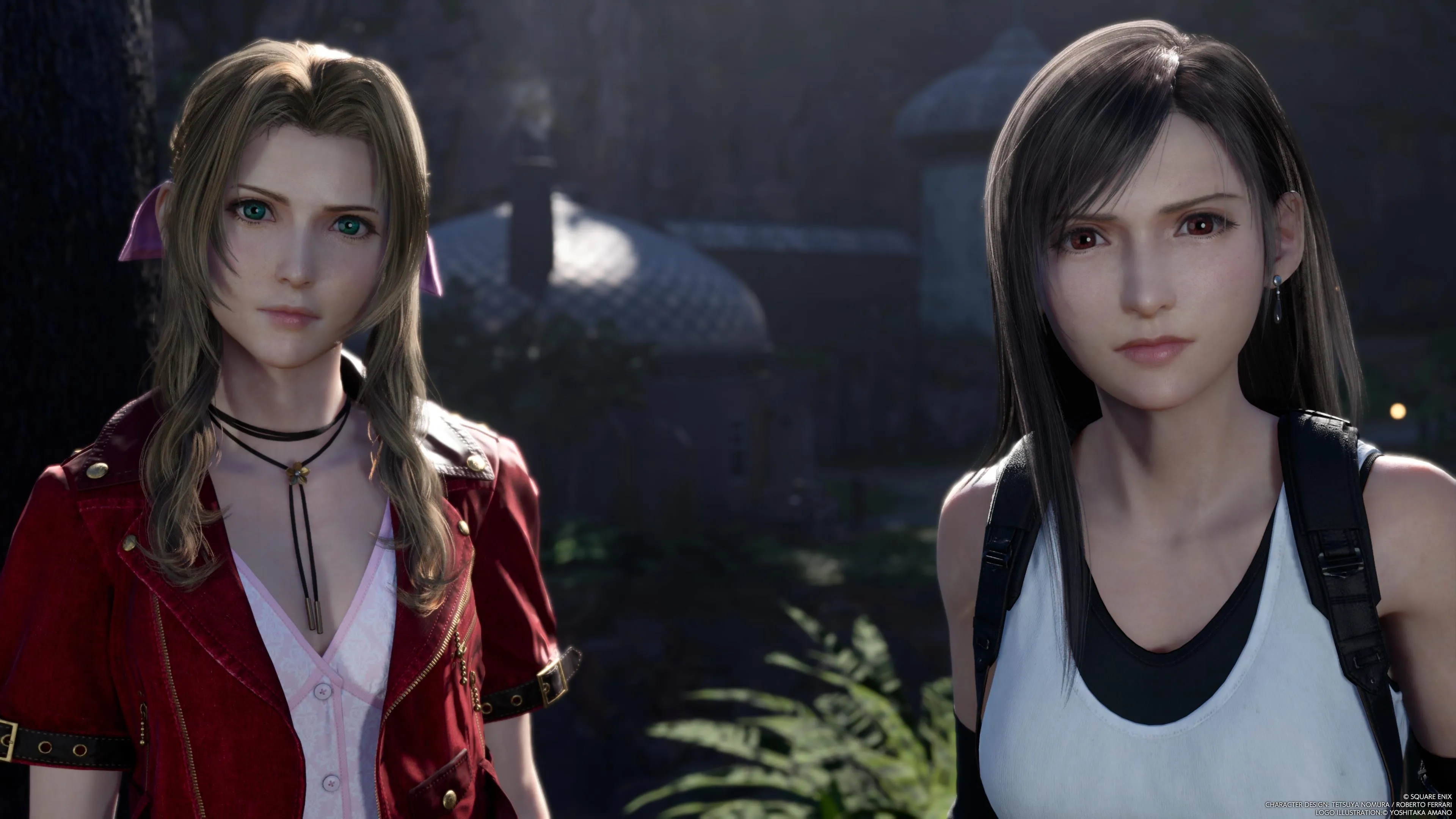 final fantasy vii rebirth screenshot tifa aerith 1