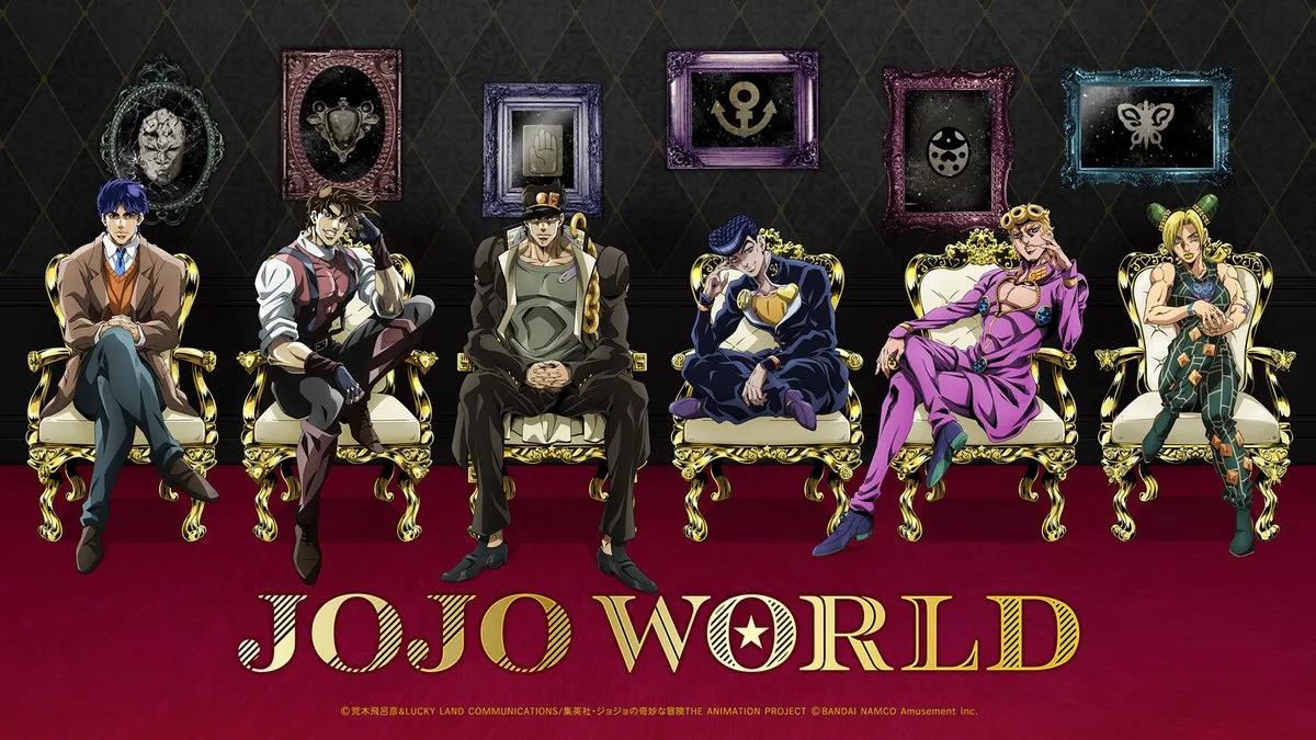 jojo world seated art