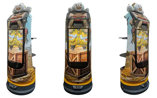 monster hunter akihabara bar palico robot 1