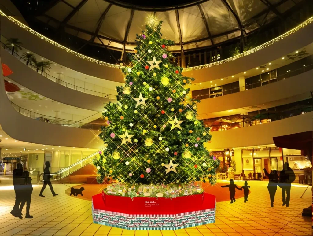 niko and ... × Yokohama Bay Quarter Christmas Forest 2