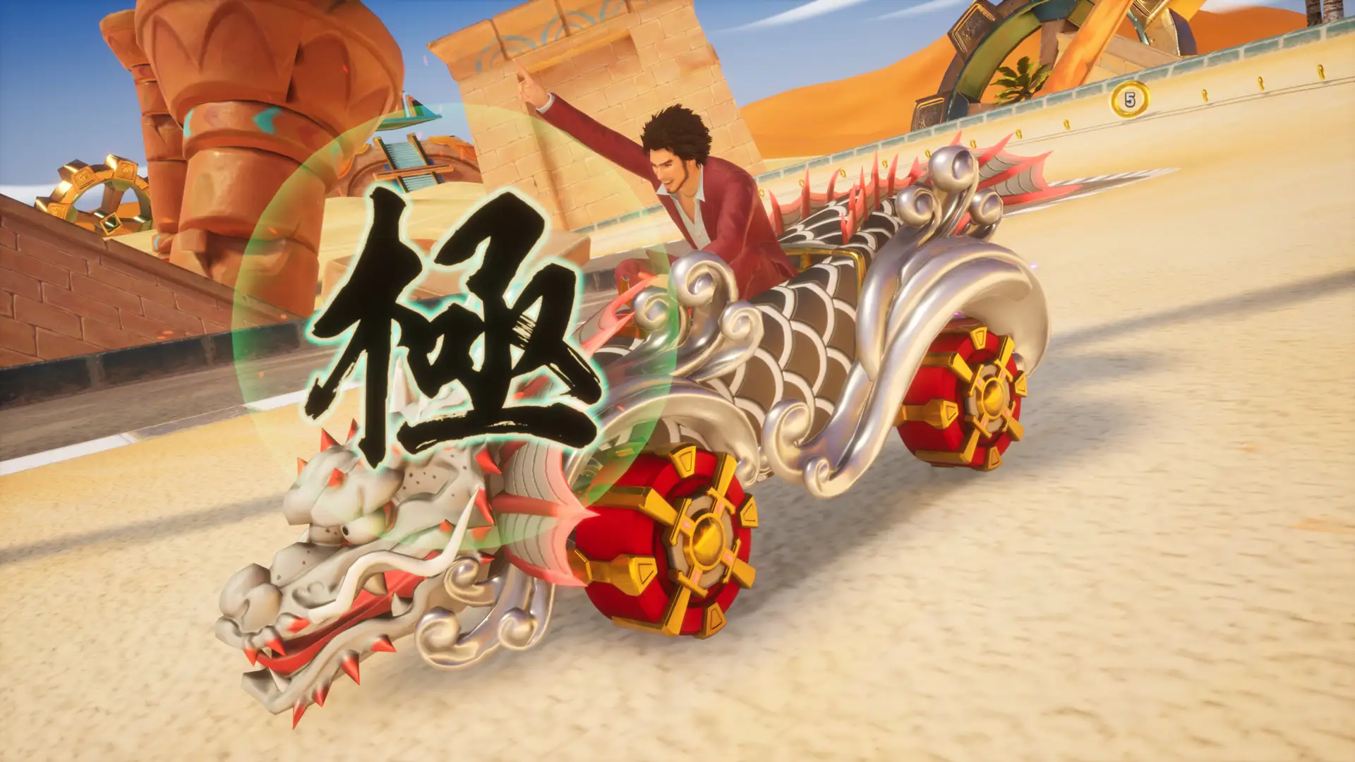 sonic racing crossworlds yakuza ichiban dlc 7