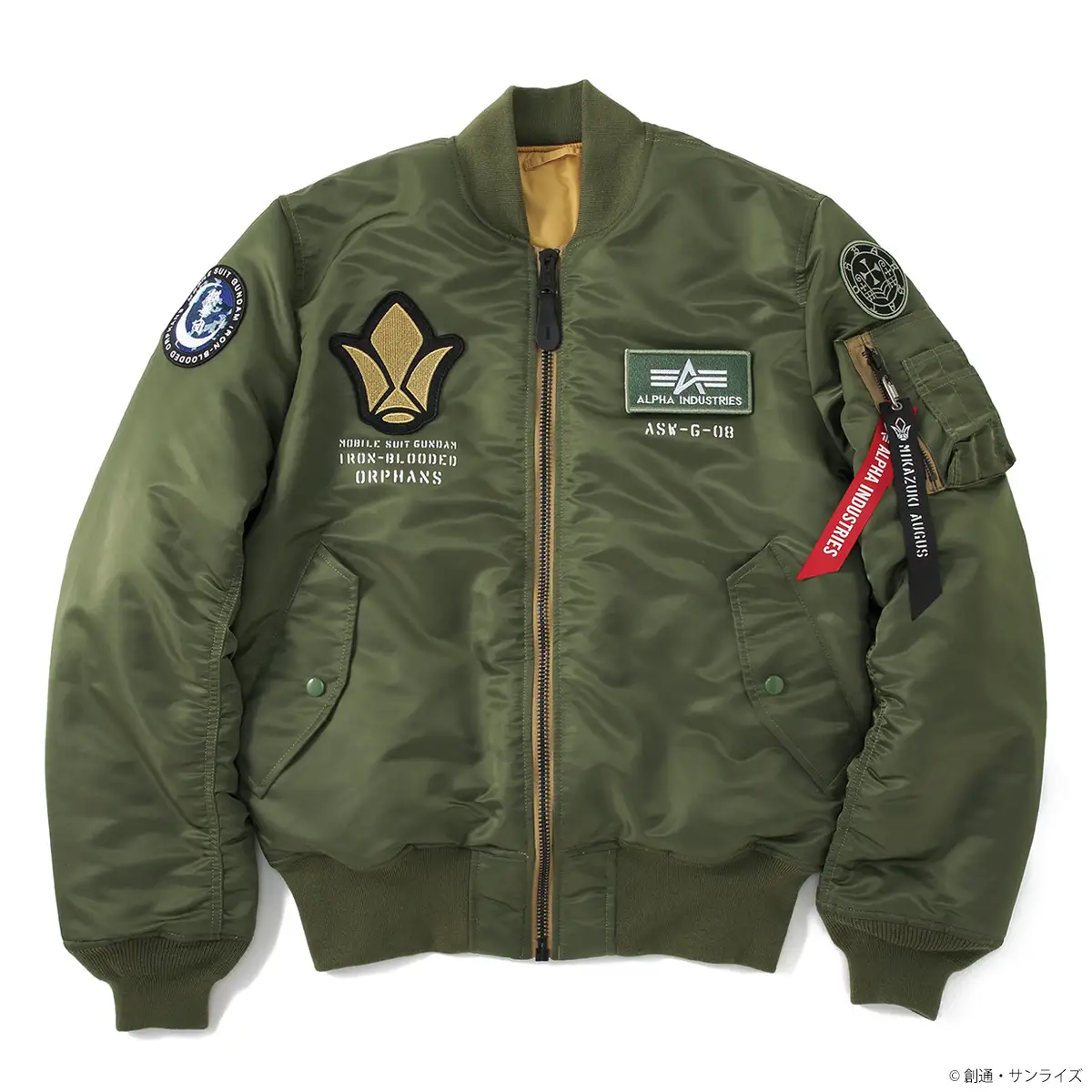 strict g gundam ibo MA 1 Mikazuki Augus jacket 2