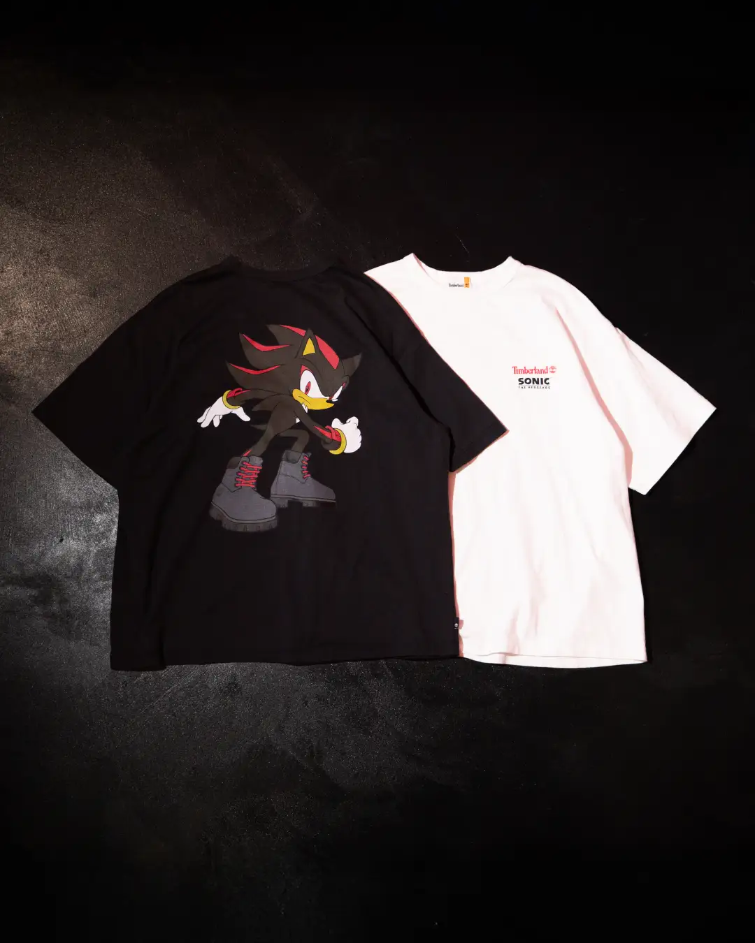 Timberland SEGA SONIC Tee 黒 ロングTシャツ L Timberland's Sonic collab returns with new Shadow boots and apparel
