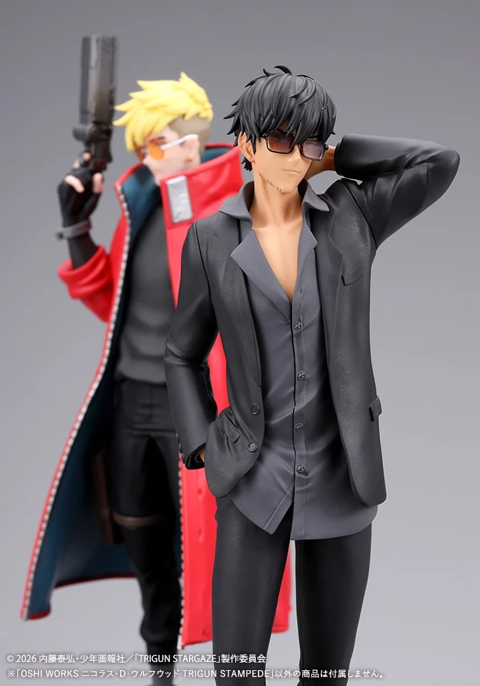 TRIGUN STAMPEDE's Nicholas D. Wolfwood gets an affordable new