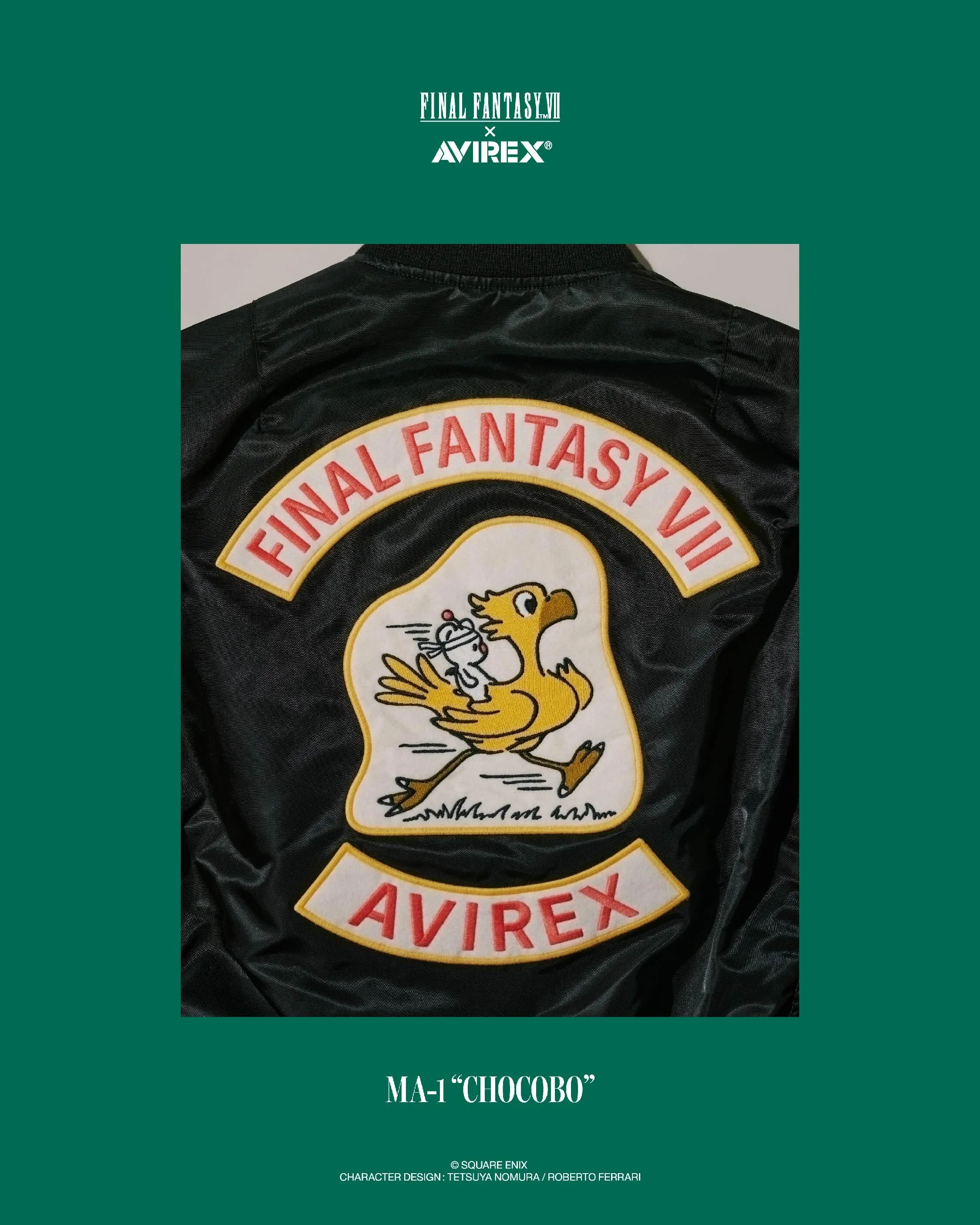 AVIREX x FFVII Remake apparel collection 10