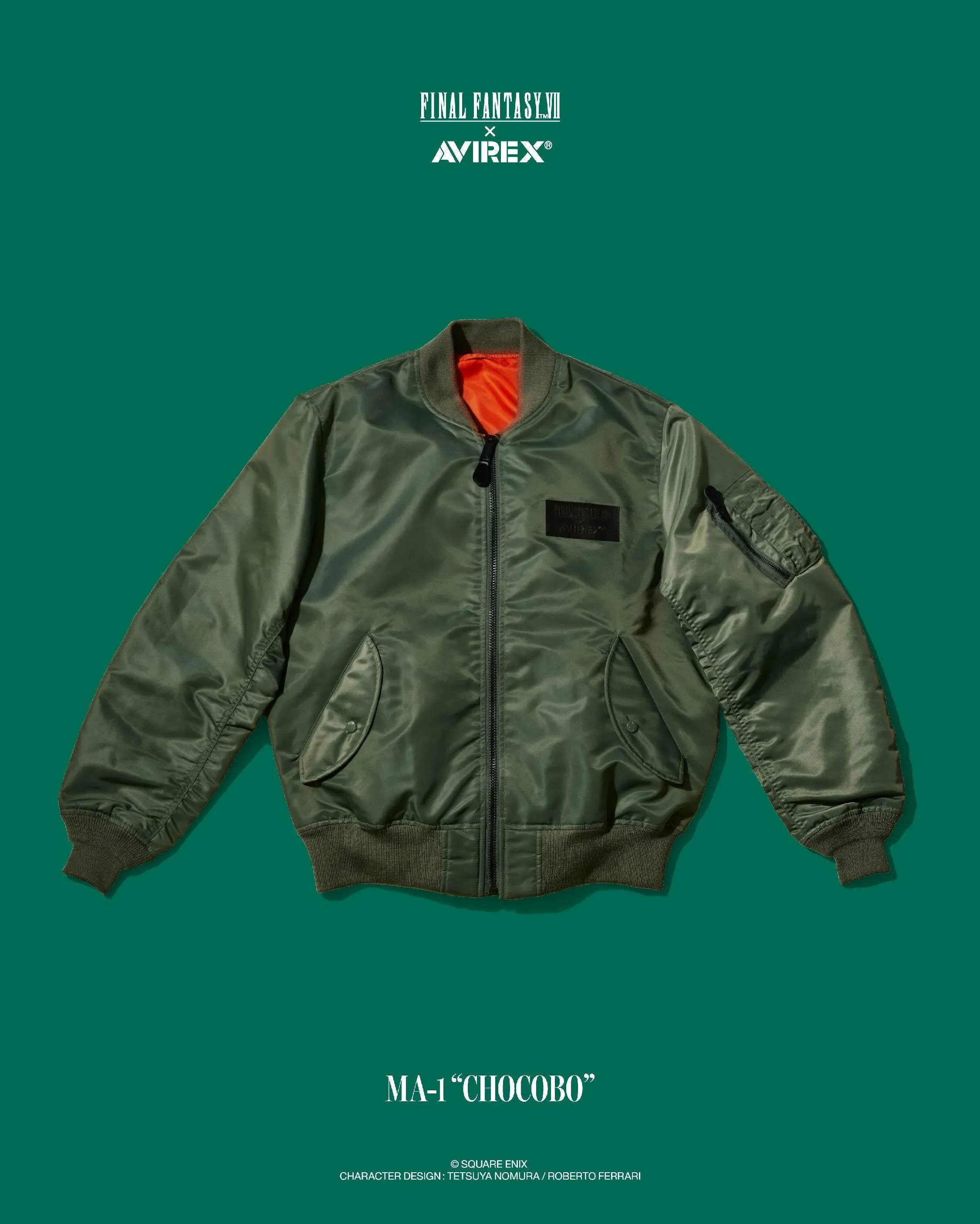 AVIREX x FFVII Remake apparel collection 11