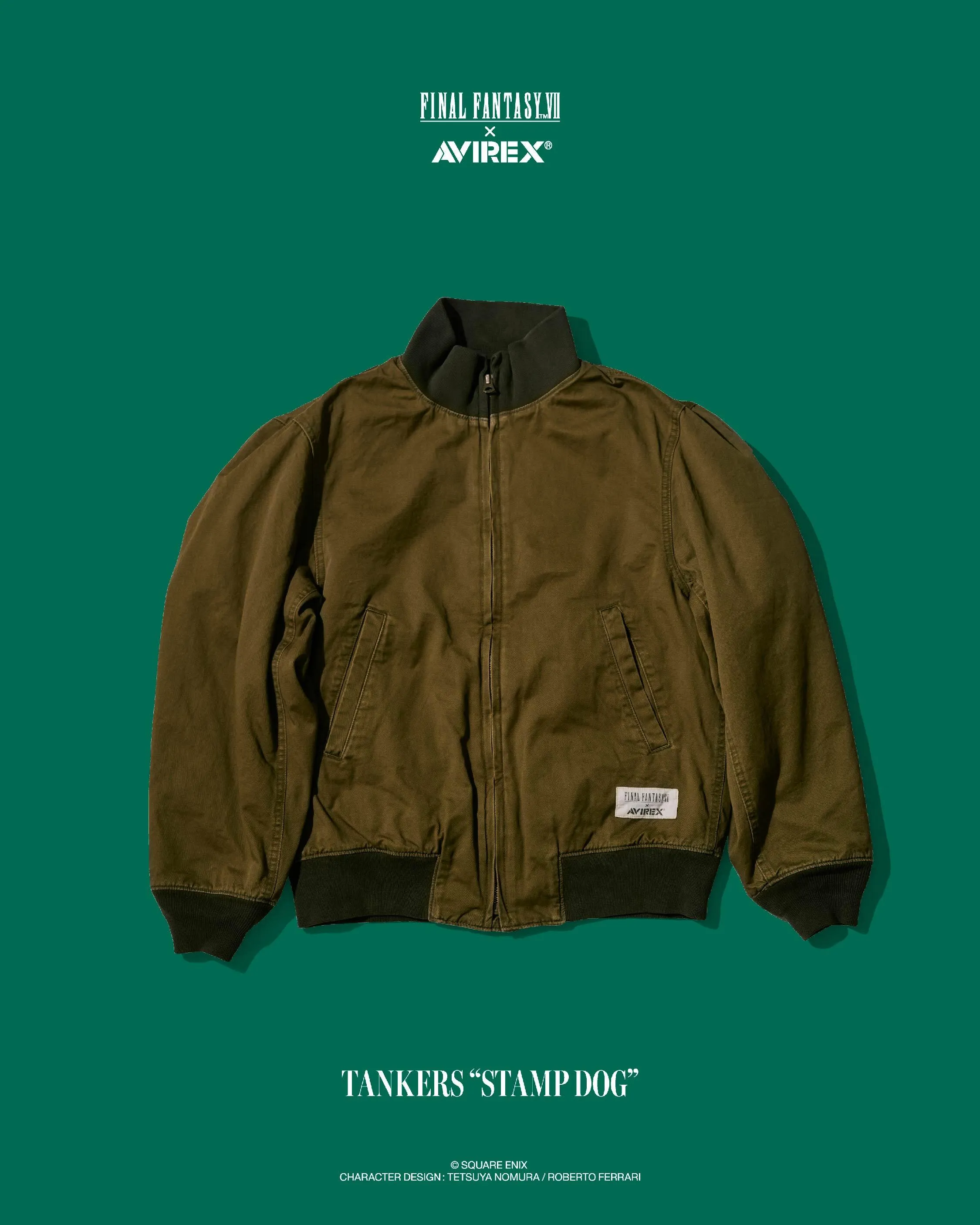 AVIREX x FFVII Remake apparel collection 12