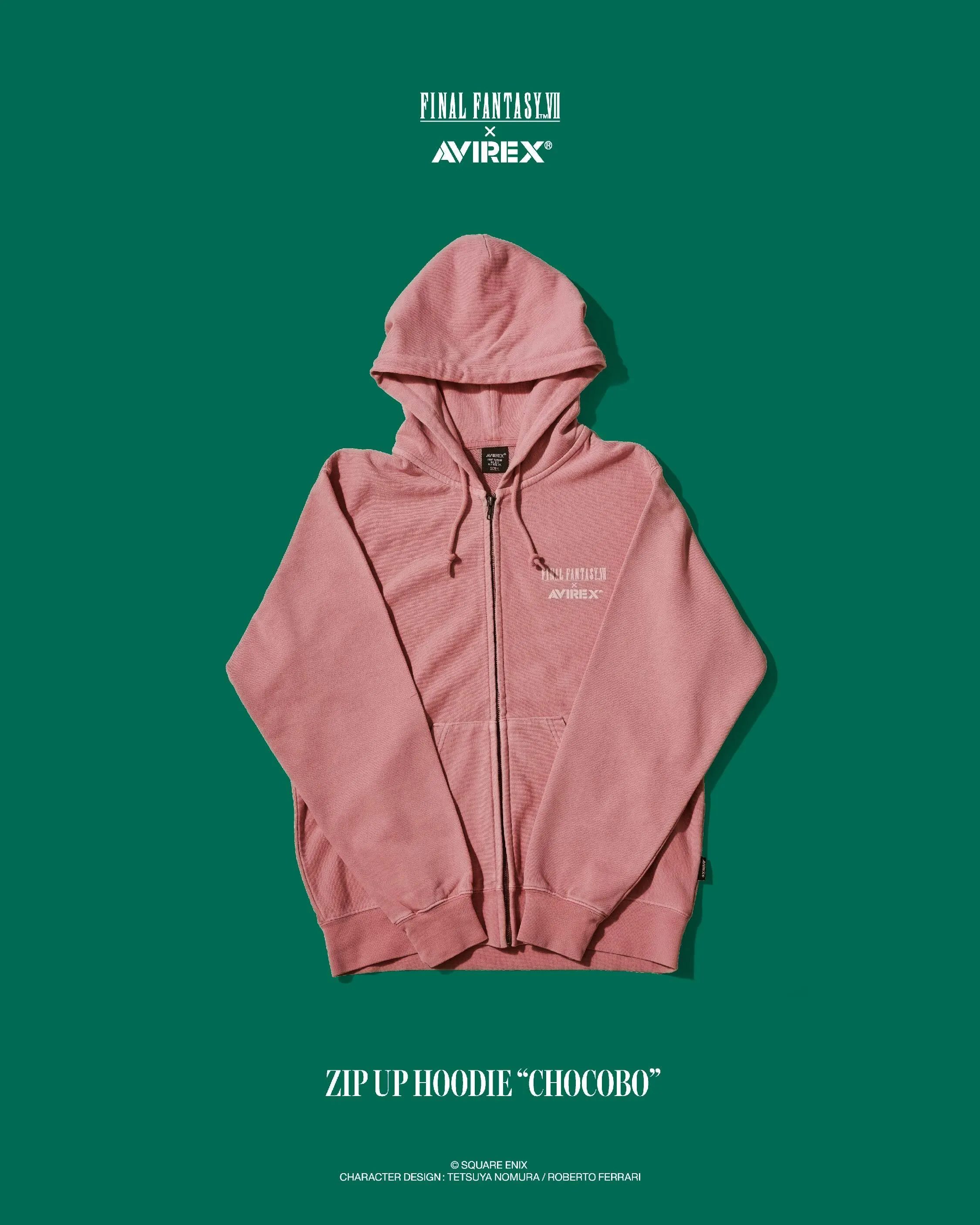 AVIREX x FFVII Remake apparel collection 15