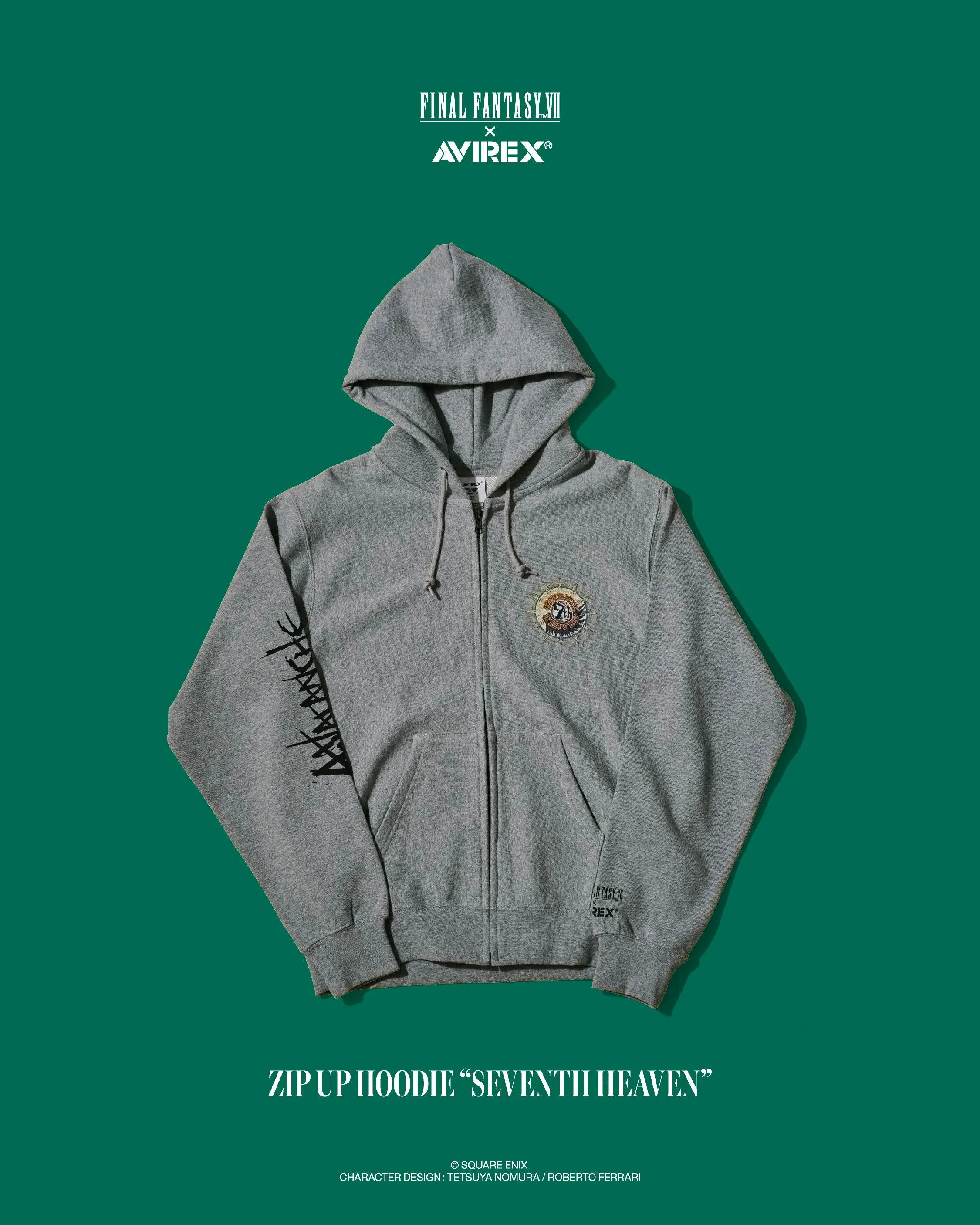AVIREX x FFVII Remake apparel collection 16