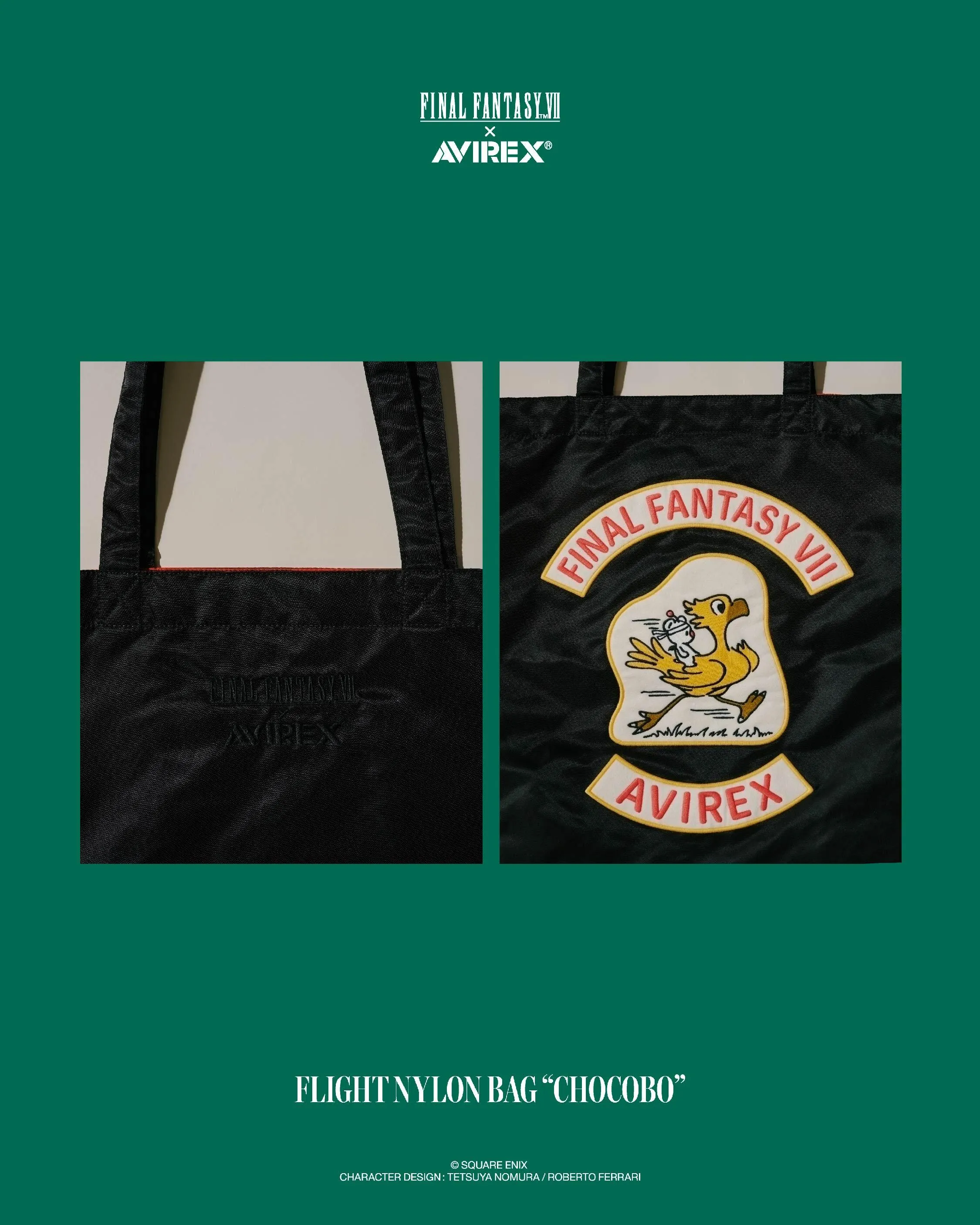 AVIREX x FFVII Remake apparel collection 23