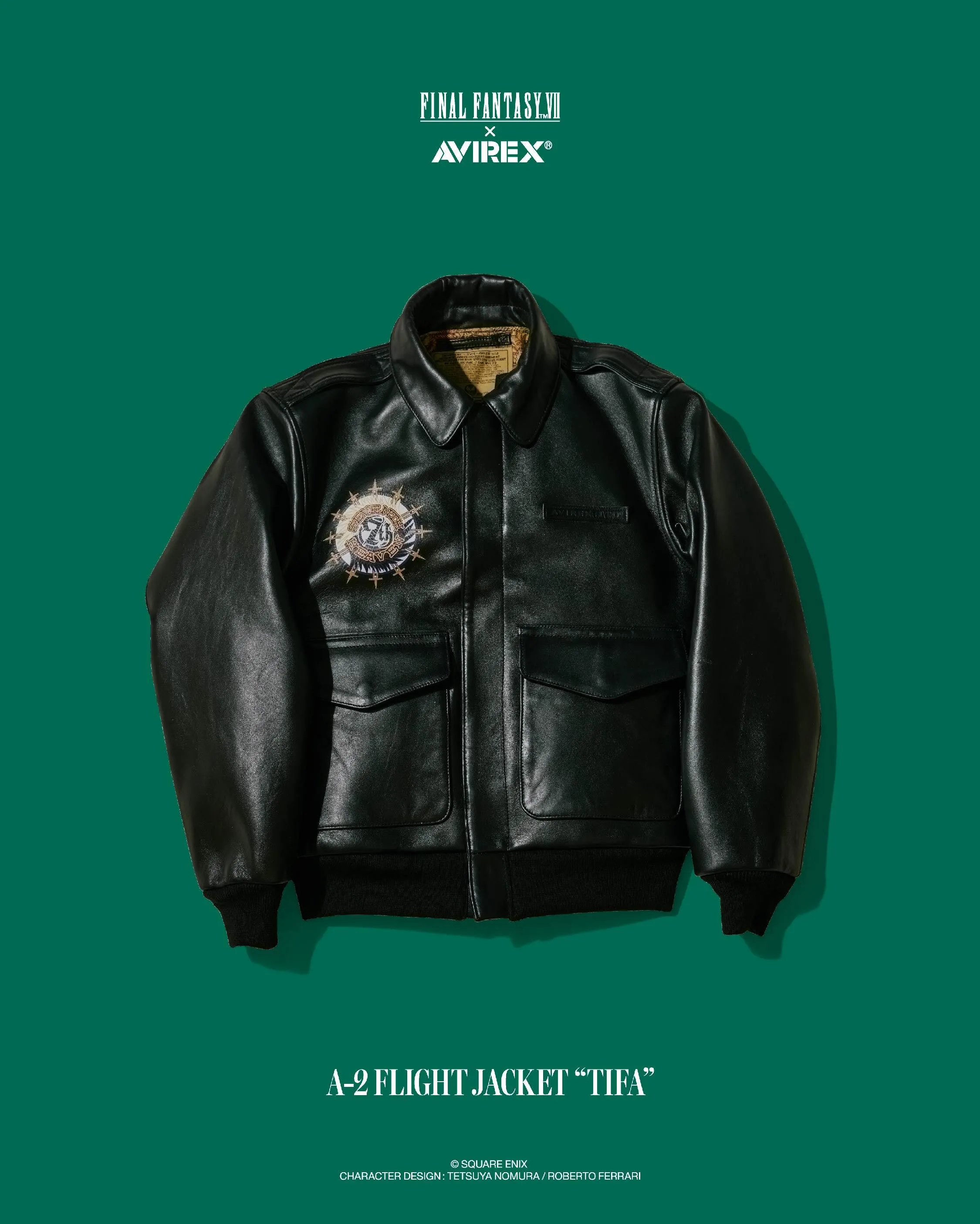 AVIREX x FFVII Remake apparel collection 7