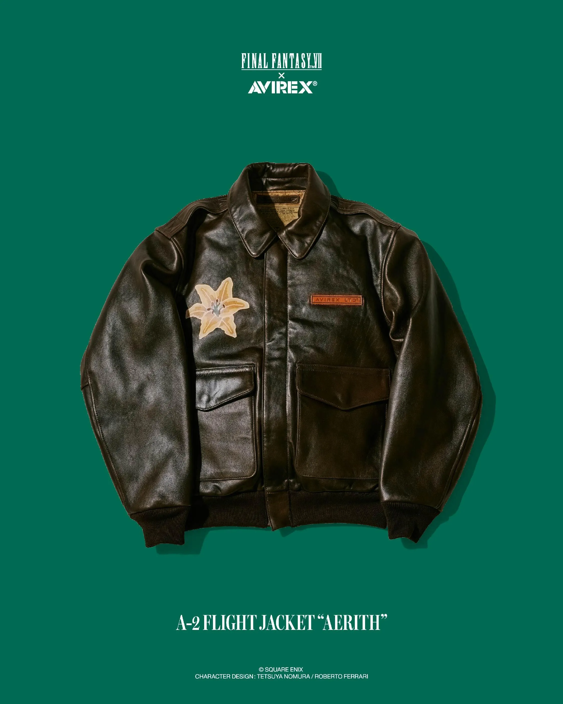 AVIREX x FFVII Remake apparel collection 8